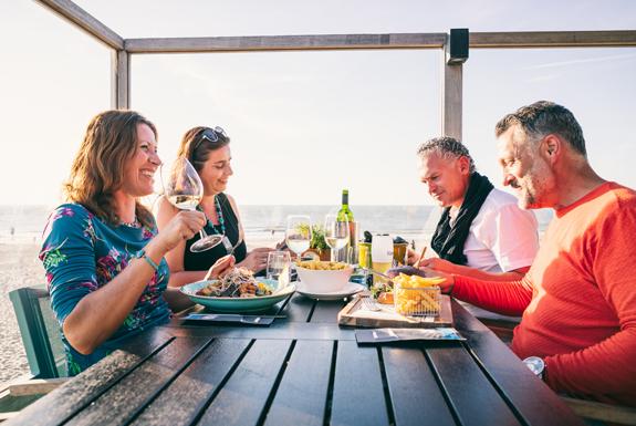 Leute essen | Noordzee Résidence Cadzand-Bad